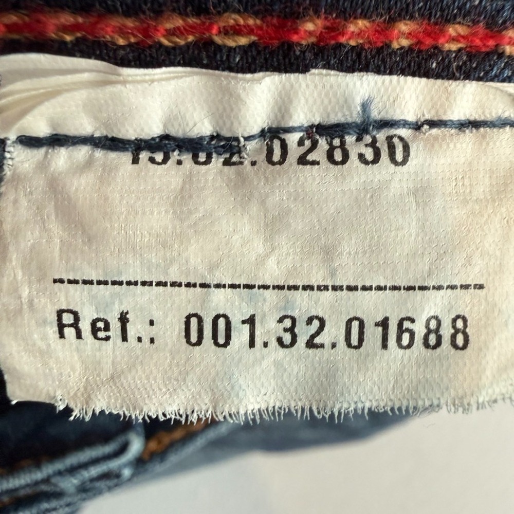 Coca-Cola Jeans Mens Jeans 32 Blue Skinny Stretch‎ Distressed Whiskered Denim - Picture 9 of 16